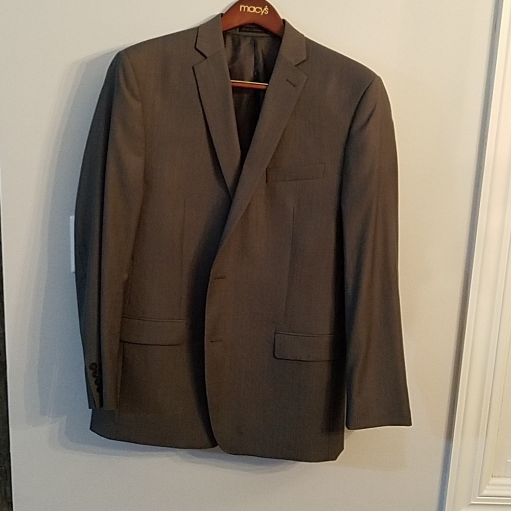 Calvin Klein Mens Suit Gray